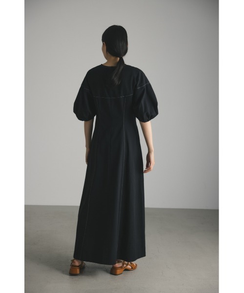 「STYLEMIXER」 半袖ワンピース MEDIUM グレー レディース_画像8