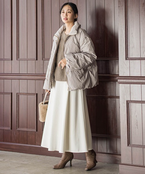 Droite lautreamont（ドロワット・ロートレアモン） スカート 両面起毛