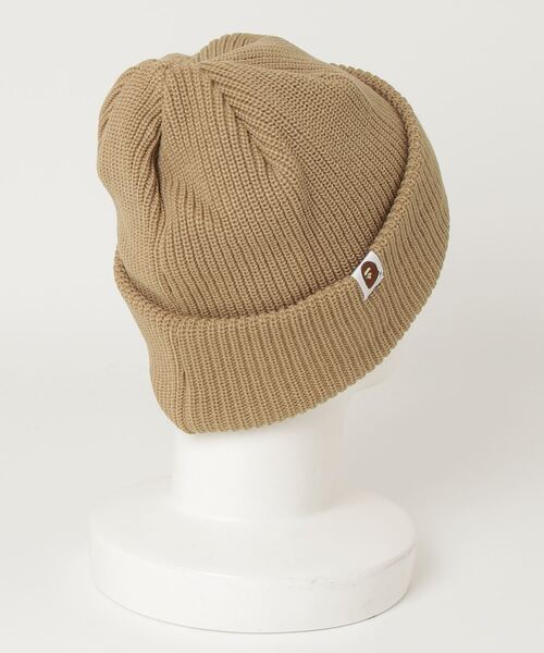 A BATHING APE（アベイシングエイプ） ニットキャップ FREE ブラック