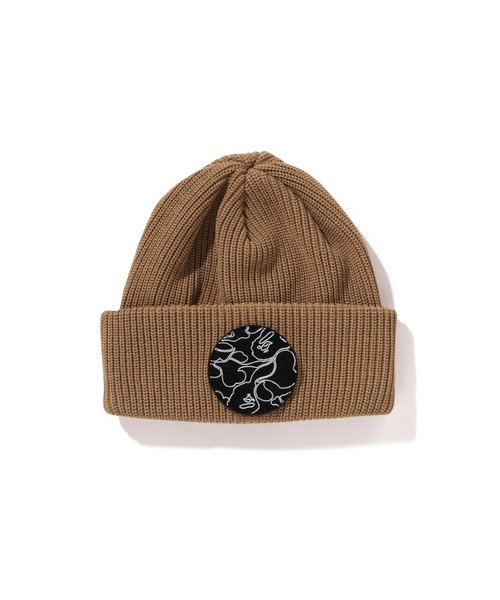 A BATHING APE（アベイシングエイプ） ニットキャップ FREE ブラック