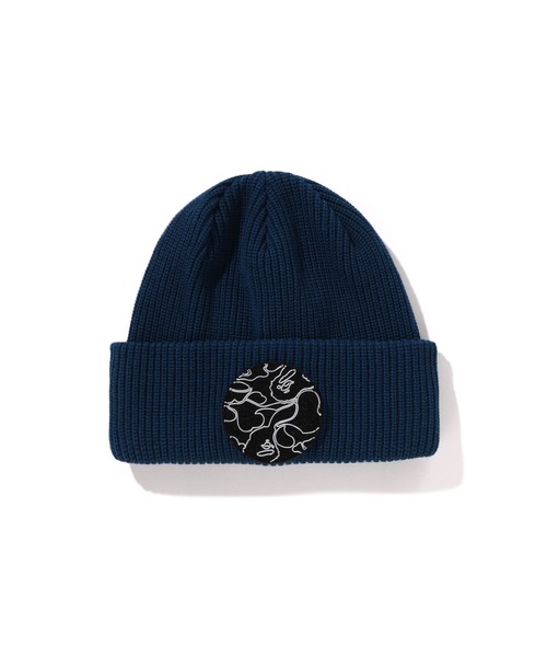A BATHING APE（アベイシングエイプ） ニットキャップ FREE ブラック