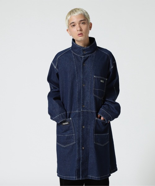 「MANASTASH」 コート L モカ メンズ_画像2