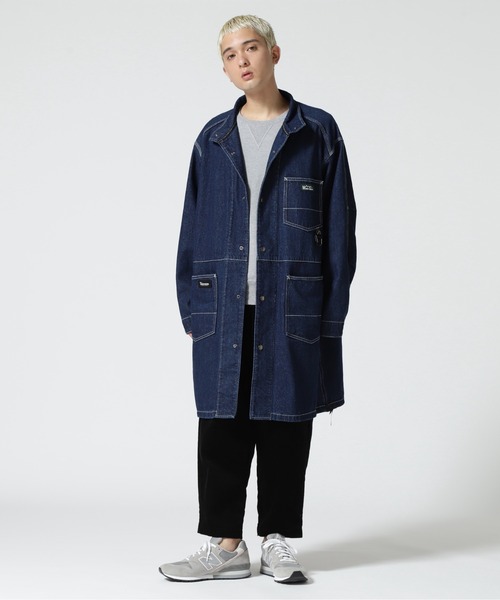 「MANASTASH」 コート L モカ メンズ_画像3