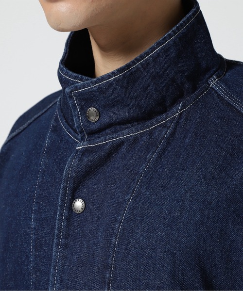 「MANASTASH」 コート L モカ メンズ_画像6