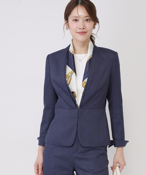 COUP DE CHANCE（クードシャンス） ジャケット ノーカラージャケット