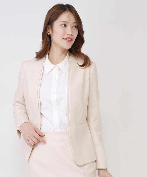 COUP DE CHANCE（クードシャンス） ジャケット ノーカラージャケット