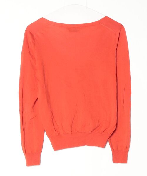 「LAPIS LUCE PER BEAMS」 ニットカーディガン - オレンジ レディース_画像2