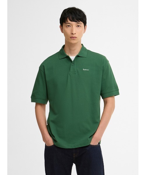 Barbour（バブアー） ポロシャツ 半袖 Hexham ポロシャツ オーバー