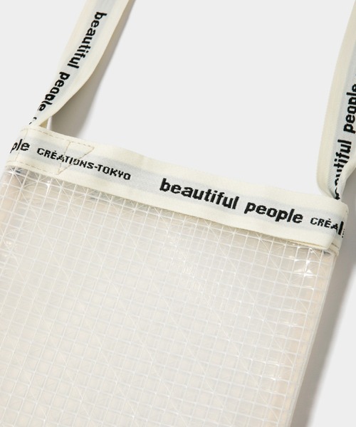 beautiful people」 2WAYバッグ FREE クリアブラック レディース