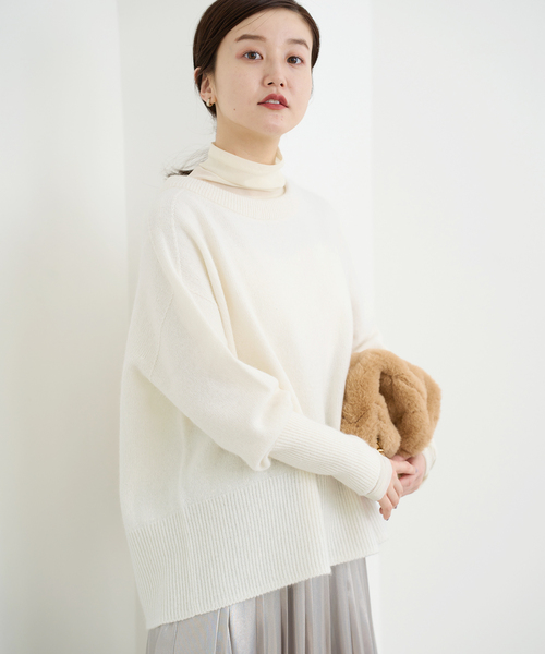 新品タグ付き 定価15120円⭐️IENA / イエナ 長袖ニット ネイビー IENA（イエナ） 長袖ニット - ブルー レディース : ZOZOTOWN Yahoo!店