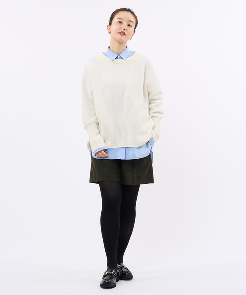 新品タグ付き 定価15120円⭐️IENA / イエナ 長袖ニット ネイビー IENA（イエナ） 長袖ニット - ブルー レディース : ZOZOTOWN Yahoo!店