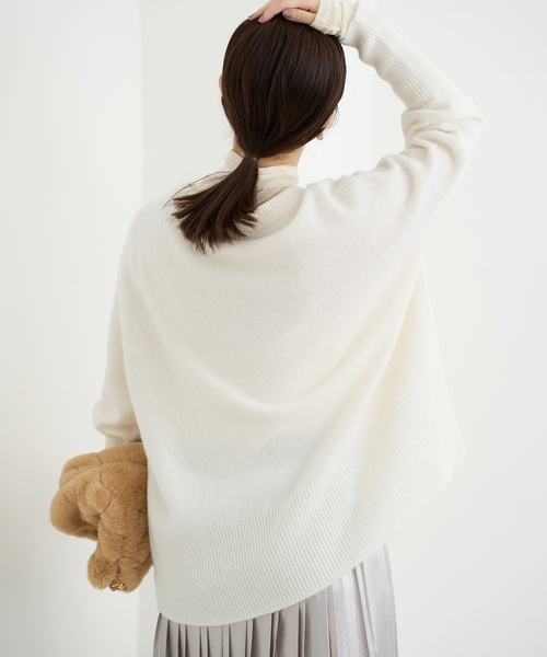 IENA（イエナ） 長袖ニット - ブルー レディース : ZOZOTOWN Yahoo!店
