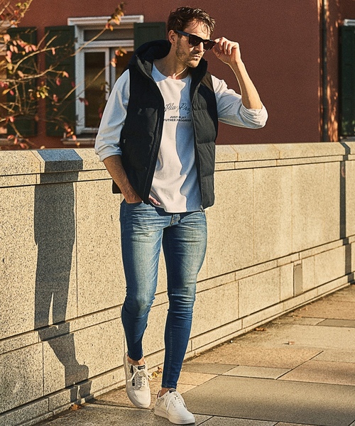 「RATTLE TRAP」 ベスト L ブラック メンズ_画像5