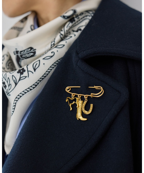 IENA（イエナ） 「WEB限定/追加2」IENA CHEVAL 3ROW ブローチA