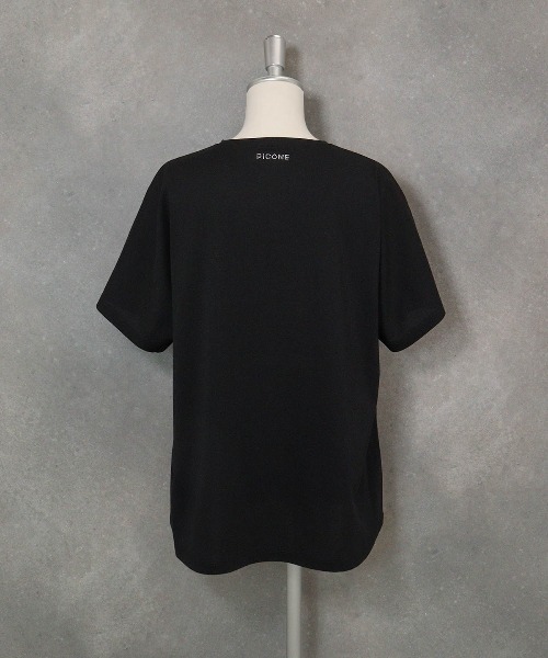STUDIO PICONE（スタジオピッコーネ） tシャツ コットン混ビーズ