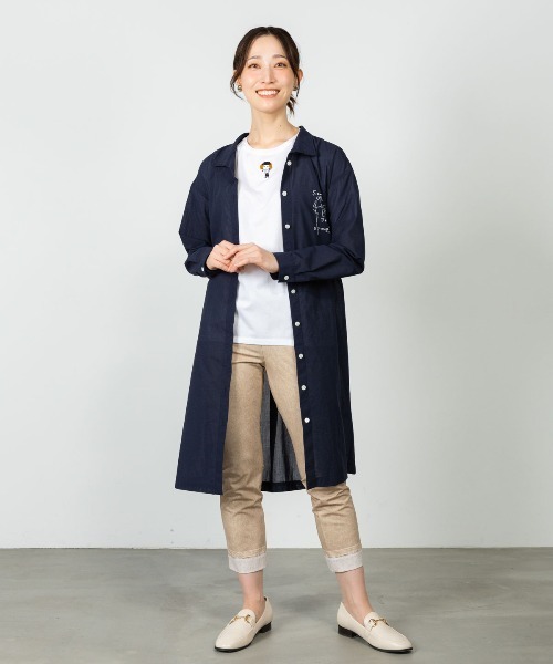 STUDIO PICONE（スタジオピッコーネ） tシャツ コットン混ビーズ