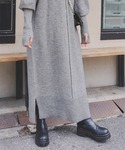「titivate」 ニットワンピース S グ...の詳細画像5
