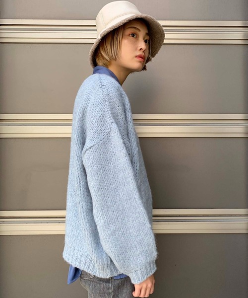 「TRICOTS JEAN MARC」 長袖ニット - ブルー レディース_画像9