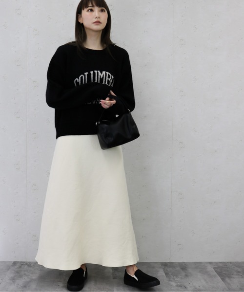 「Per sist ence」 フレアスカート FREE ブラック レディース_画像5