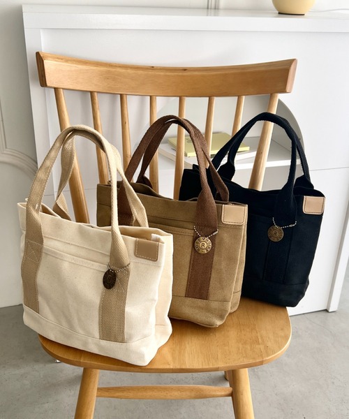 ima様　247 ロゴ キャンバス トートバッグ ミニバッグ トートバッグ 「仕切りあり」キャンバスミニトートバッグ ミニバッグ