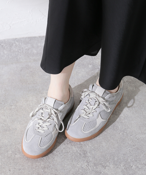 スニーカー 「ALOHAS/アロハス」Tb.490 Rife Grey Leather Sneakers：スニーカー レディース