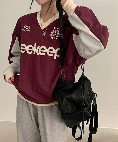 「MEMECLE」 長袖ブラウス L ブラック レディース_画像6