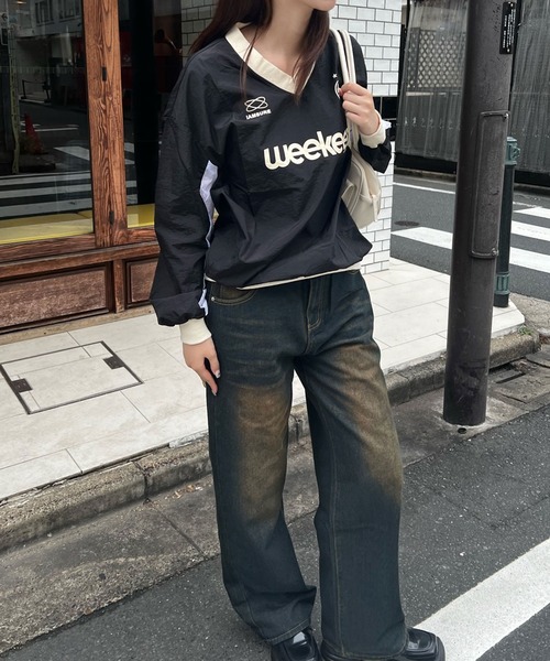 「MEMECLE」 長袖ブラウス L ブラック レディース_画像8