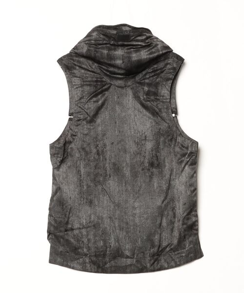 コート ジャケット A.F ARTEFACT/エーエフ・アーティファクト/CROSS ZIP VEST メンズの画像