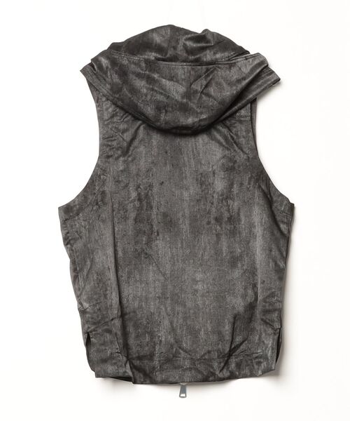 コート ジャケット A.F ARTEFACT/エーエフ・アーティファクト/CROSS ZIP VEST メンズの画像