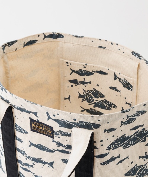 ★新品★ ペンドルトン✖️イコライズ✖️ビームス トートバッグ PENDLETON（ペンドルトン） トートバッグ 「 」SALMON CANVAS MINI