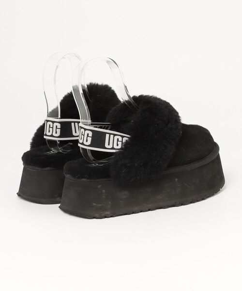 「UGG」 ローカットスニーカー 24cm ブラック レディースの画像