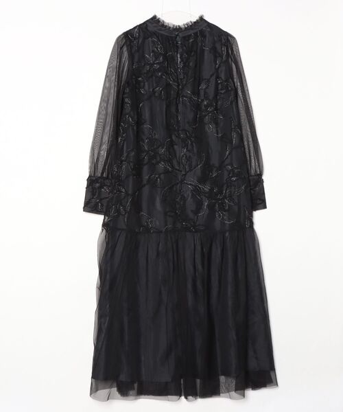 「Dorry Doll」 長袖ワンピース LARGE ブラック レディースの画像