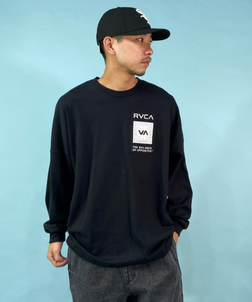「RVCA」 長袖Tシャツ L ブラック メンズ_画像6