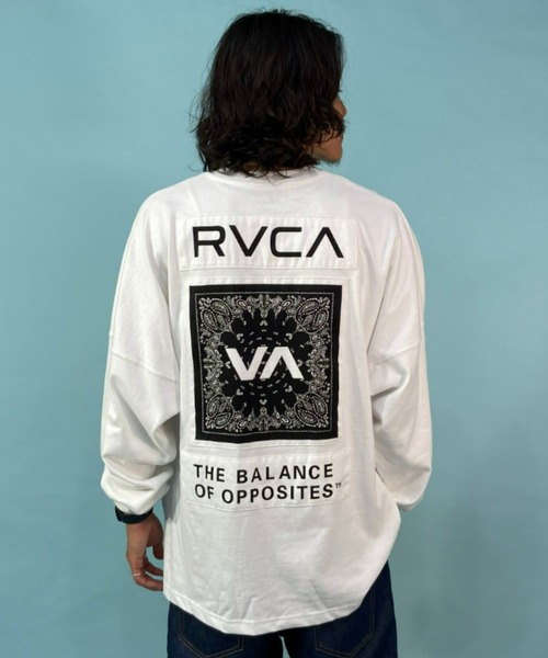「RVCA」 長袖Tシャツ L ブラック メンズ_画像7