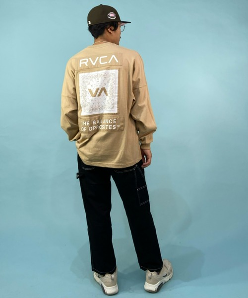 「RVCA」 長袖Tシャツ L ブラック メンズ_画像8