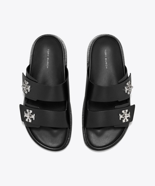 Tory Burch スライドサンダル　美品　中古 TORY BURCH（トリーバーチ） サンダル ターンロック スポーツ スライド