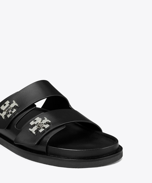 Tory Burch スライドサンダル　美品　中古 TORY BURCH（トリーバーチ） サンダル ターンロック スポーツ スライド
