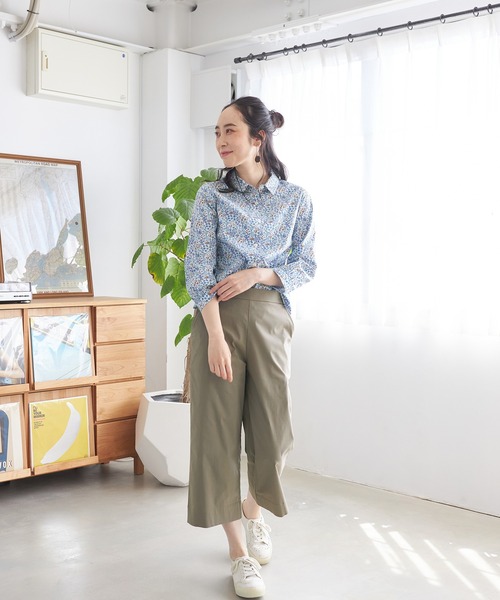 「DECOY SINCE 1981」 スラックス 67 ネイビー レディース_画像4