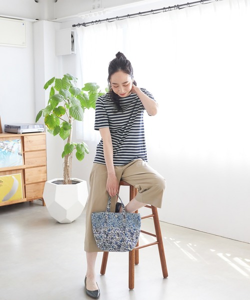 「DECOY SINCE 1981」 スラックス 67 ネイビー レディース_画像9