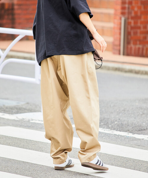 「FREAK'S STORE」 チノパンツ LARGE チャコールグレー メンズ_画像8