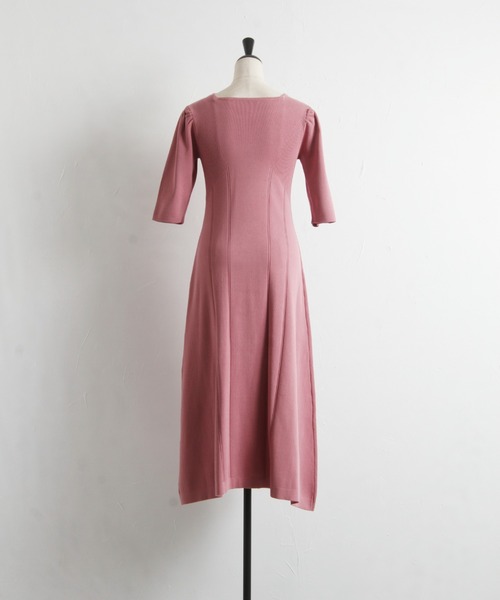 「tocco closet」 ニットワンピース M ピンク レディース_画像6