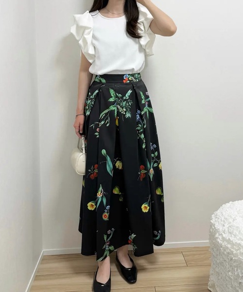 ロング スカート ボタニカル柄スカート : ZOZOTOWN Yahoo!店 - 通販