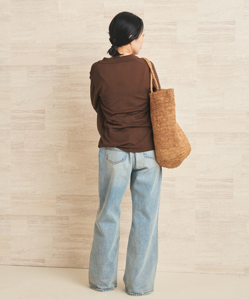 plage（プラージュ） ニット セーター 「追加」sheer skipper ニット