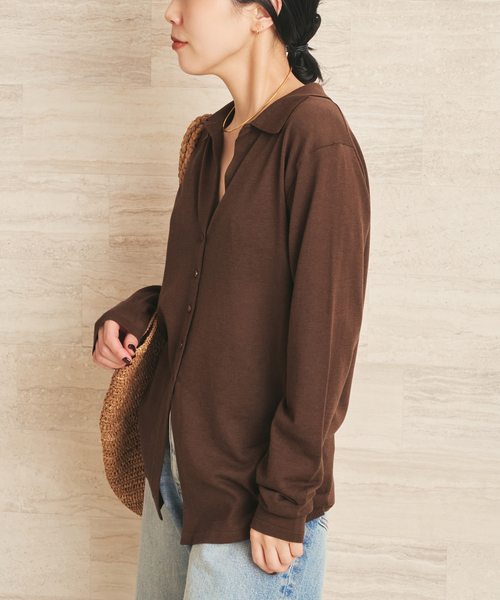 plage（プラージュ） ニット セーター 「追加」sheer skipper ニット
