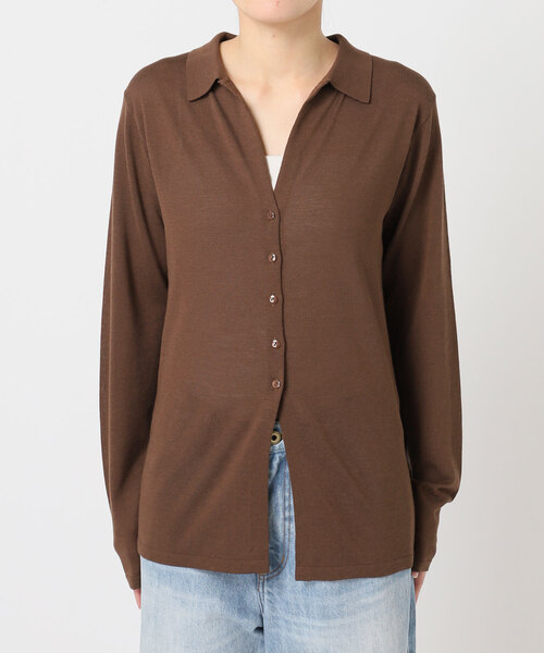 plage（プラージュ） ニット セーター 「追加」sheer skipper ニット