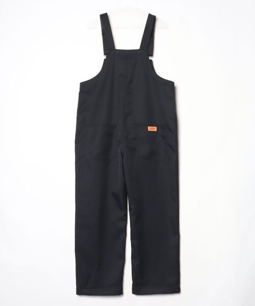 「UNIVERSAL OVERALL」 オーバーオール FREE ブラック レディース_画像2