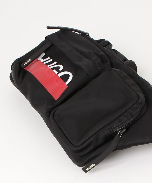 「HUGO BOSS」 ショルダーバッグ - ブラック メンズ_画像3