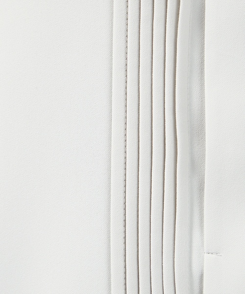 「A/C DESIGN BY ALPHA CUBIC」 長袖ブラウス 11号 グリーン レディース_画像7