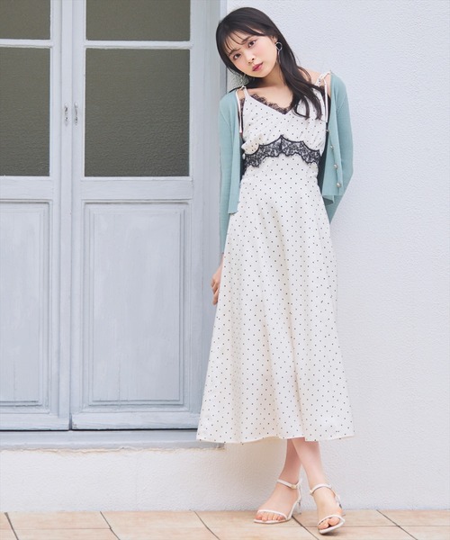 WILLSELECTION（ウィルセレクション） ワンピース レーストリムキャミ