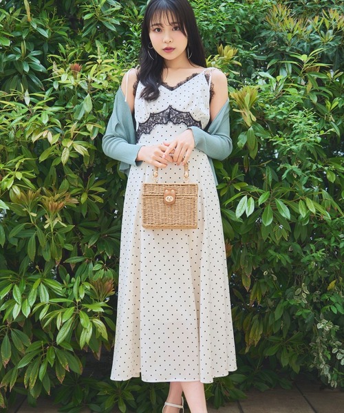 WILLSELECTION（ウィルセレクション） ワンピース レーストリムキャミ